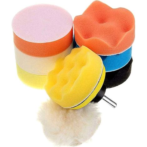 Kit de 10 tampons de polissage de 80 mm (3 pouces) (1/5)