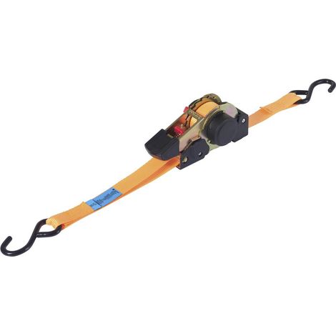 TOOLCRAFT TO-9614760 Cinghia di fissaggio doppia Capacità di carico in trazione diretta (singola/diretta)=320 daN (L x