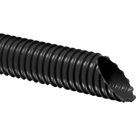 Huggy Hoses – 25 mm Spiralpumpenschlauch – 10 Meter Länge – UV-beständiges schwarzes PVC – Für Teichpumpen und Filter (1/5)