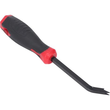 1 - Extracteur d'agrafes - Outil de levage - Pour tapis bois sol meubles - Acier Cr V - Poignée PP - Noir - 20x5cm