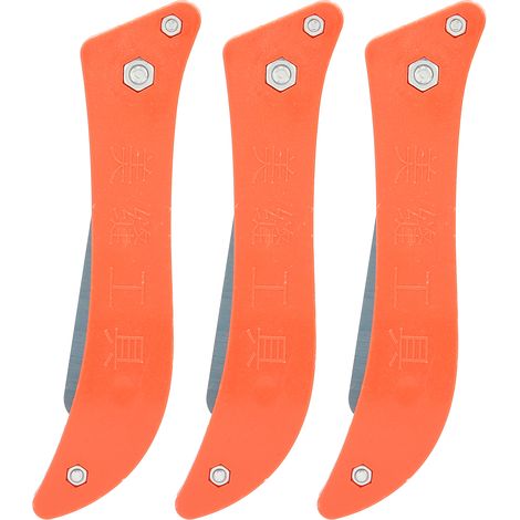 Outil De Joint De Carrelage - Lame Pliable Pour Nettoyage - Résistant À La Rouille - Pour Sols Et Murs - Lot De 3 (1/5)