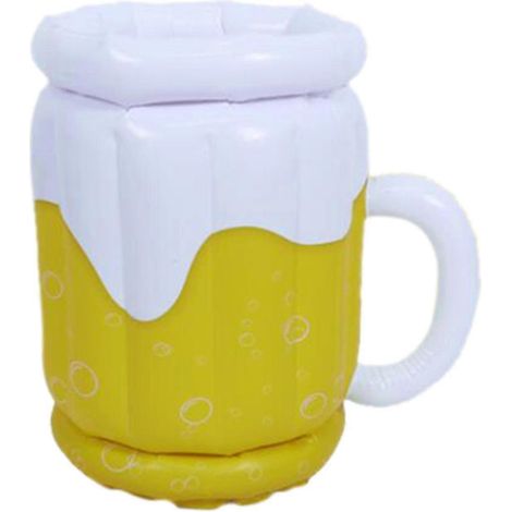 Aufblasbarer Bierkrug-Eiskübel, Bierkühler für Partys, PVC (1/5)