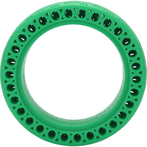 Pneu en caoutchouc 8.5x2.125, léger et anti-crevaison, compatible avec Ninebot 9 Nano, trottinette d'équilibre verte. (1/5)