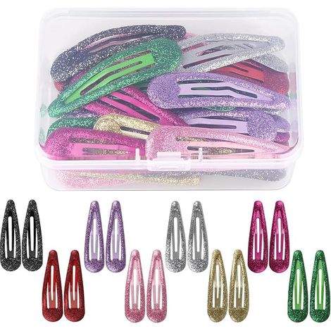 Hair Clips Metal Hair Clips Hairdressing Accessories 4.8cm Long 8 Colors (1/5)