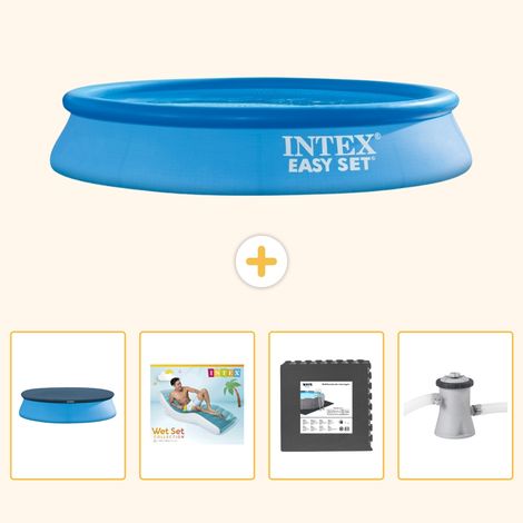 Intex Piscine Easy Set Ronde - 305x61 cm - 5-pièces  S49 (1/5)