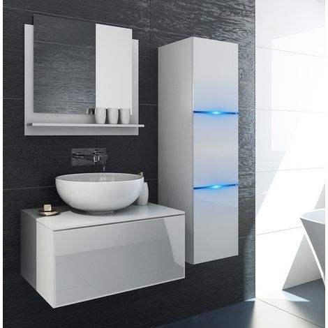 Ensemble meuble de salle de bain LIKE I 60 CM blanc