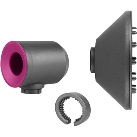 Accessoires de Diffuseur Dyson Airwrap pour Fer à Friser, Diffuseur de SèChe-Cheveux + Adaptateur + Brosse de Nettoyage de Filtre A (1/4)
