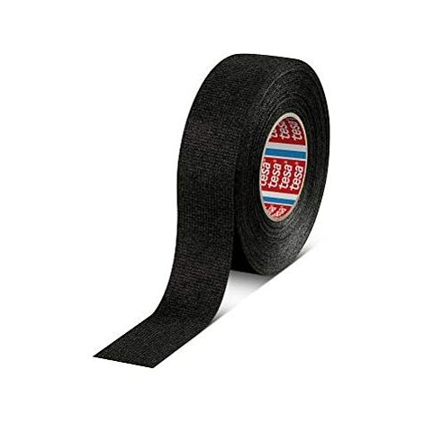 TESA 51608-00007-00 RUBAN ADHÉSIF EN PET NON-TISSÉ POUR ARBRES DE CÂBLE EN COTON NOIR 25 MM X 15 M