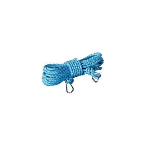 Corde polypropylène 6 mm x 10 m, indéchirable, bleue, pour bricolage, artisanat, jardinage – (1/5)