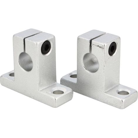 Support vertical SK10 pour rail linéaire 2 pièces, support d'axe optique