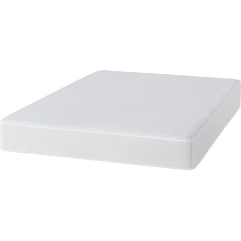 Protège-matelas pour lit double Maxi 180x200+25cm Imperméable et Anti-acariens