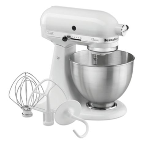 KitchenAid 5K45SSEWH, blanc, 4,28L - Bartscher