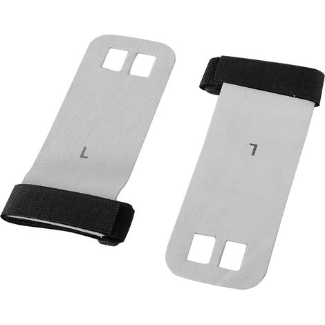 Gants De Musculation - Cuir Synthétique Avec Support Poignet - Pour Entraînement Cross Training Et Haltérophilie - Taille L (1/2)