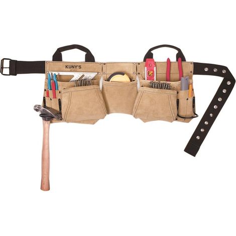 Kuny's AP622A AP-622A Carpenter's Apron Split Grain Leather KUNAP622 (1/2)