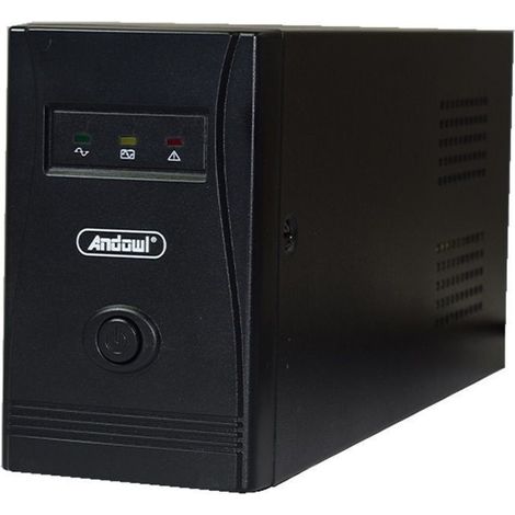 Trade Shop - KONTINUITÄTSGRUPPE 1000VA SMART-OFFLINE UPS FÜR COMPUTER PC ROUTER Q-UP1100 - (1/3)