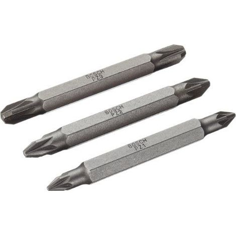 Jeu de lames doubles Bosch, 3 pièces PZ1, PZ1, PZ2, PZ2, PZ3, PZ3, 60 mm - 2607001749 (1/3)