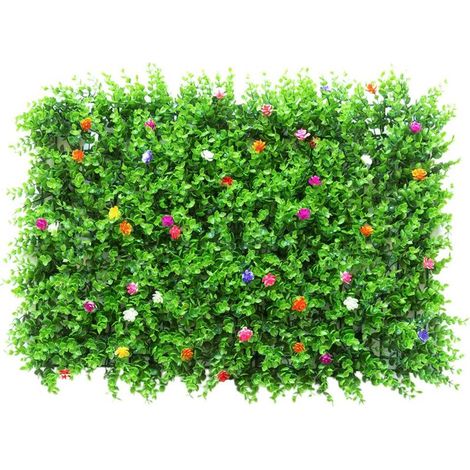 Gazon artificiel, tapis de gazon, clture en gazon artificiel, haies artificielles, clture pour jardin, cour et terrasse (1/5)