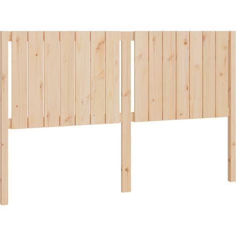 Cabecero de cama madera maciza de pino 165,5x4x100 cm vidaXL