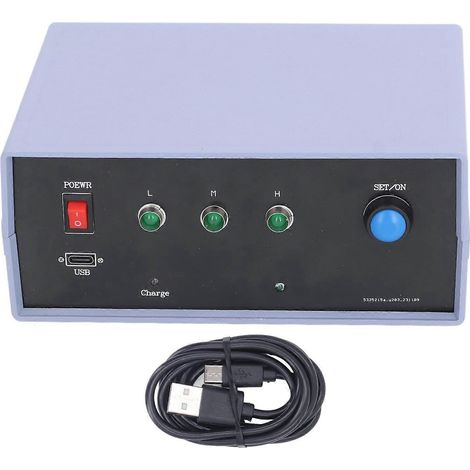 5W Schumann-Wellen-Generator, wiederaufladbar, 3 Geschwindigkeiten, Ultra-Niederfrequenz-Impulsgenerator für Schlafqualität