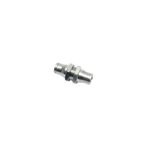 Adaptateur de traversée de cloison Legris LF3600 vers Enfichable 6 mm Enfichable 6 mm ( Prix pour Boîte de 10 )