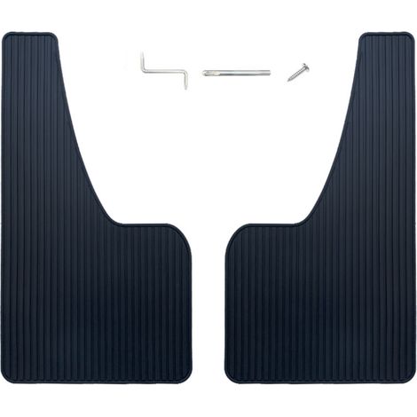 SHINING HOUSE Piezas Guardabarros Guardabarros, Guardabarros de Coche, Guardabarros Universales para Coches, Guardabarros Delanteros y Traseros para Coche, Accesorios para Guardabarros (Negro) (1/4)
