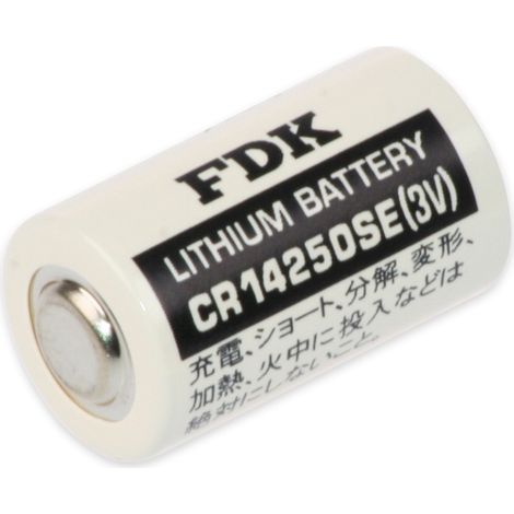 FDK CORPORATION Batterie au lithium FDK CR 14250SE, 1/2 AA, 3 V-, 850 mAh