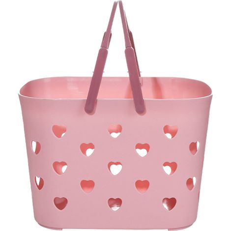 Panier De Douche - 24,5 X 17 X 16 Cm - En Polypropylène - Pour Salle De Bain Chambre D Étudiant Cuisine Camping Gym - 1 Pièce (1/5)