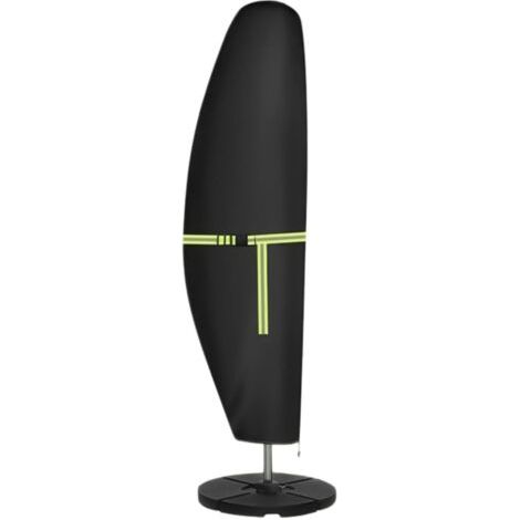 Générique Housses De Parasol pour Terrasse Housse Renforcée pour Parasol de Marché - Accessoire Résistant Aux UV pour Balcon Jardin Pelouse (1/5)