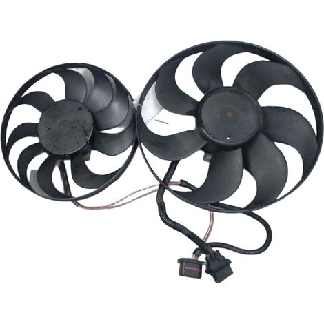 [PRODUIT D'OCCASION] Moteur Ventilateur Radiateur VOLKSWAGEN Polo 02-05 ♻️ Ref Oe. 6q0959455j - Garantie à vie (1/3)