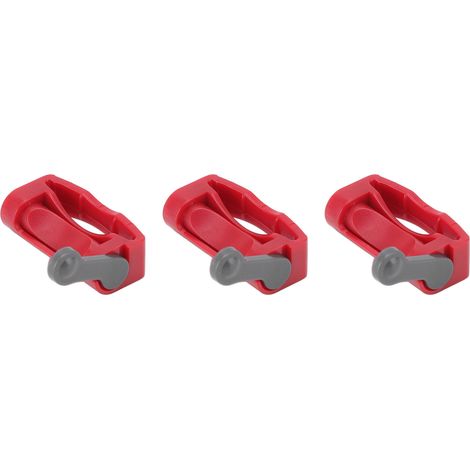 Interrupteur de verrouillage pour aspirateur Dyson V7/V8/V10/V11/V15, lot de 3 fixations rouges (1/5)