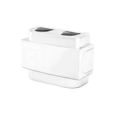 Cache robinet thermostatisable blanc - Conecterm