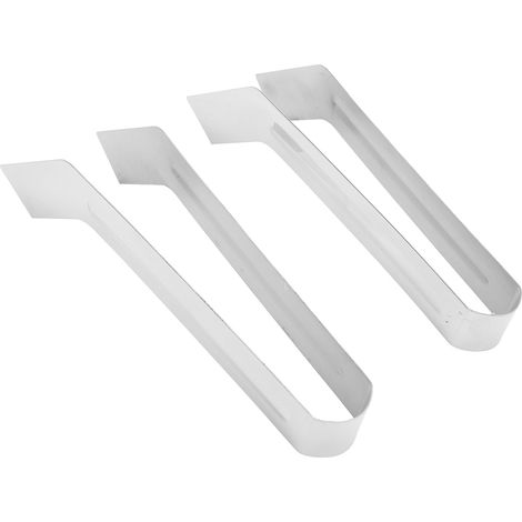 Lot de 2 pinces à transplanter les semis en acier inoxydable pour minimiser les dommages aux racines. Grande taille. (1/5)