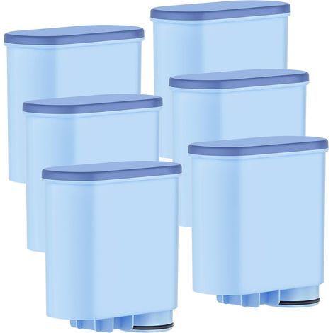 Lot de 4 filtres à eau pour machine à café Philips AquaClean CA6903/10 CA6903/22 - Compatible avec les machines à café Saeco Philips LatteGo - Sans BPA - Sans calcaire - Améliore le goût (6) (1/5)