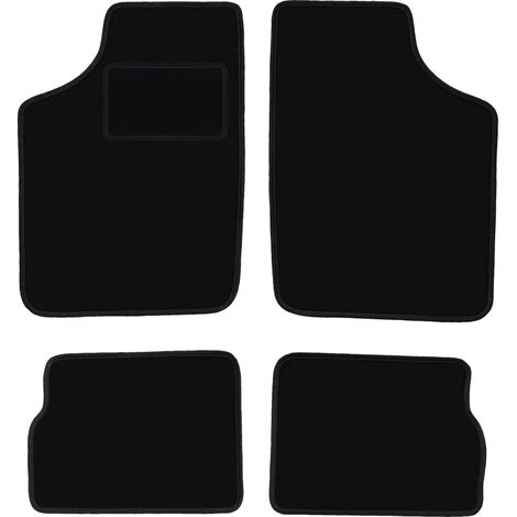 Tapis en velours noir pour : Opel Corsa A à hayon (1982-1993) (1/5)