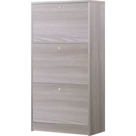 scarpiera olmo con 3 ante, 62x121x29 cm (1/2)