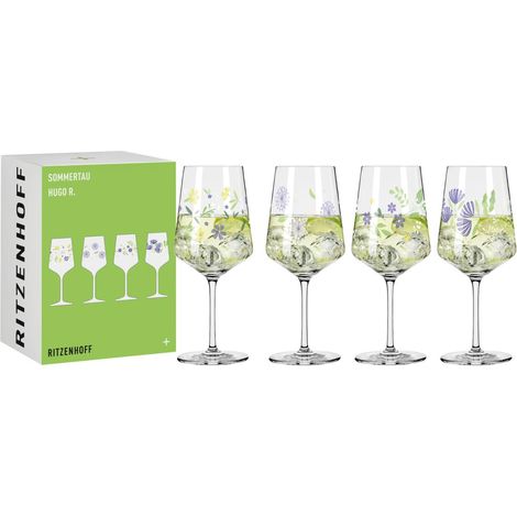 Lot de 4 verres à apéritif - Fabriqué en Allemagne (1/5)