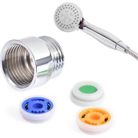 Shower Flow Reducer Water Saving Adapter – Shower Head Reducer Adapter for Bathroom and Toilet (1/5)