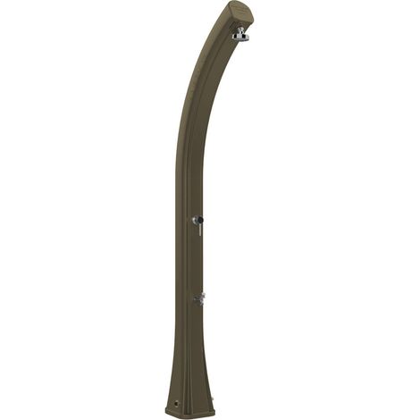 Doccia Solare da Giardino 35L Miscelatore e Lavapiedi Arkema Happy XL Dove Grey (1/5)