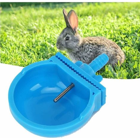 10 Ensembles de mangeoire pour Animaux, Abreuvoir jetable pour Lapin pour rongeurs, Bol d'alimentation étanche à l'humidité et Automatique (1/5)