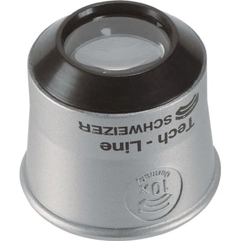 SCHWEIZER Uhrmacherlupe Tech-Line 6xD 22,5mm