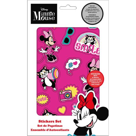 Ensemble d'autocollants Minnie 92 pièces MN30048