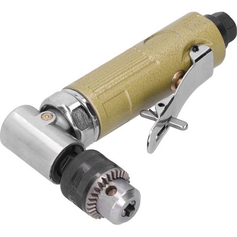 Perceuse pneumatique coudée 90° Professionnelle Robuste Ergonomique pour Perçage et Taraudage (1/4)