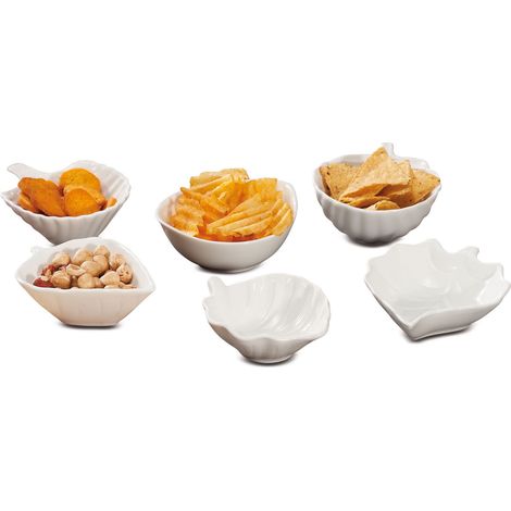 Ad Trend Ciotola Porcellana Ass. H 5 x 12 x 10 Cm Bianco 1 Pz