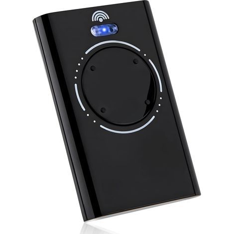 Gate Remote Control Compatible with XT4 868 SLH LR, XT4 868 SLH, XT2 868 SLH LR, XT2 868 SLH, 868 MHz Frequency, 4 Channels, Black (1/5)