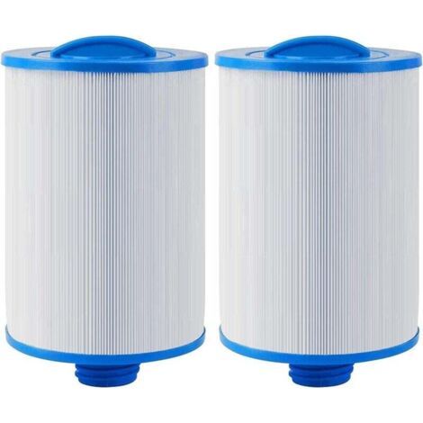 Spa-Filter 6CH-940, kompatibel mit Unicel 6CH-940, PWW50, Filbur FC-0359, Waterways 817-0050 Spas, Frontskimmer, 45 Quadratfuß, Toplader, Aber (2er-Pack)