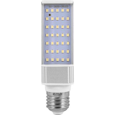 Ampoule LED blanche 7W pour plantes, aquarium, bassin, corail, culot E27 (1/4)