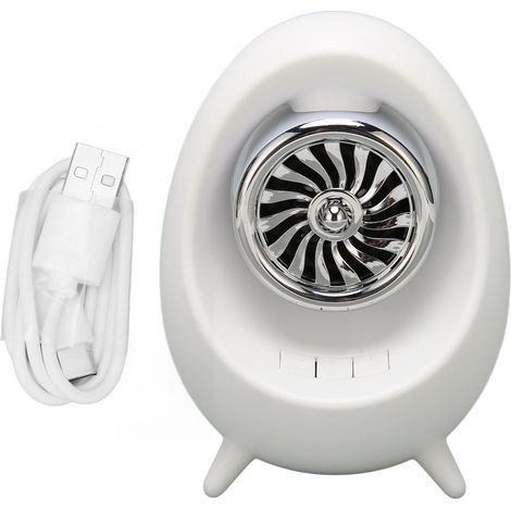 Enceinte Bluetooth Veilleuse HiFi Stéréo Son Carte Mémoire 3.5mm Aux Clé USB RGB Haut-parleur Sans Fil (1/5)