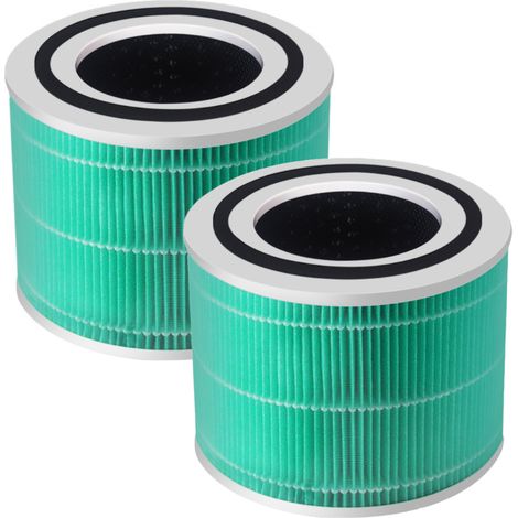 2 Stück - Filter kompatibel mit dem Luftreiniger Levoit Core 300.