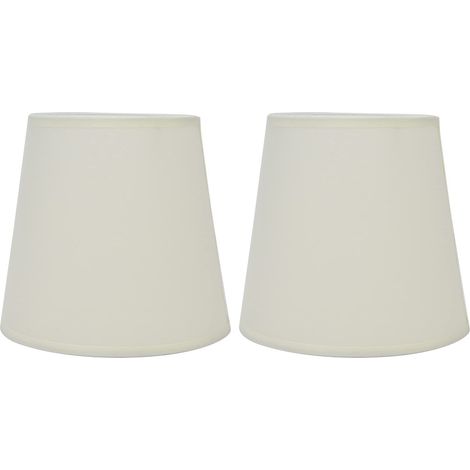 Lot de 2 abat-jours - Abat-jour pour lampe de table - Abat-jour pour lustre E14 - Lampe de table au sol (1/5)