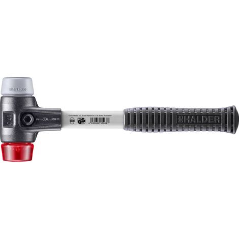 HALDER SIMPLEX TPE-Hammer mittel / Kunststoff mit verstärktem Tempergussgehäuse und Glasfaserstiel - D=40 mm - 3736.040 (1/5)